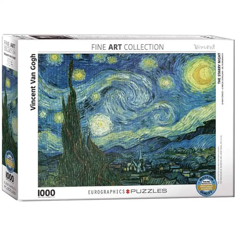 Vincent Van Gogh Starry Night Jigsaw Puzzle 1000pcs | Rabatt