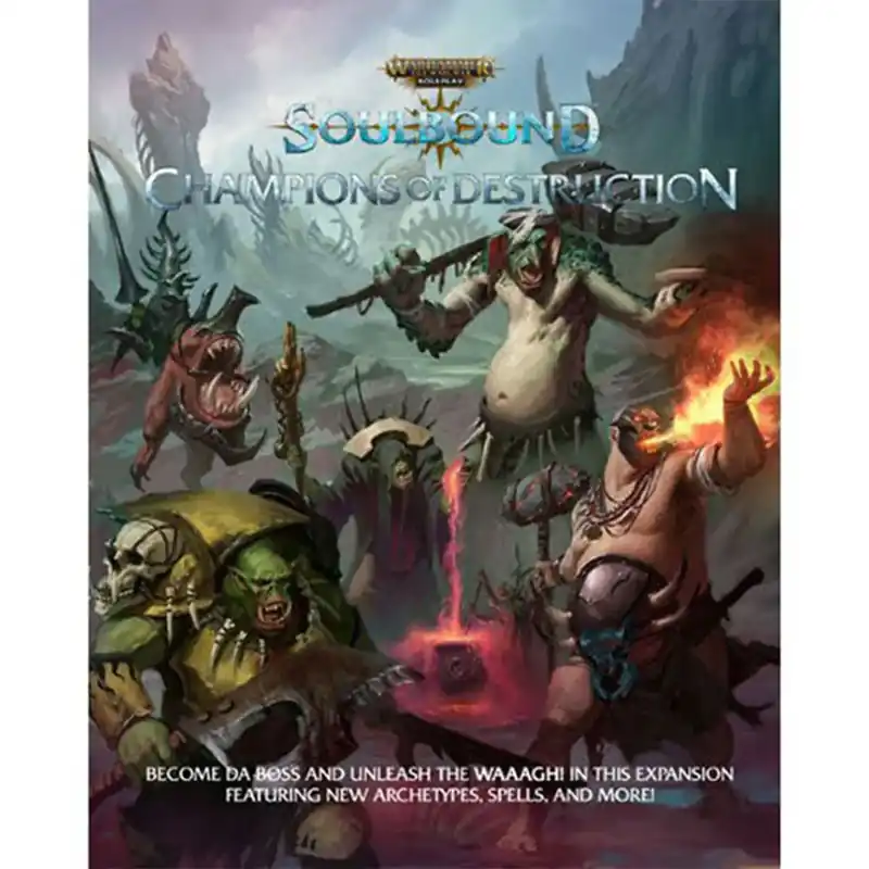 Warhammer Aos Soulbound Champions of Destruction Game - Få kvar i lager
