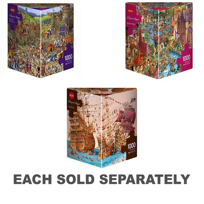 Heye Ruyer Triangular Jigsaw Puzzle 1000pcs - Köp direkt