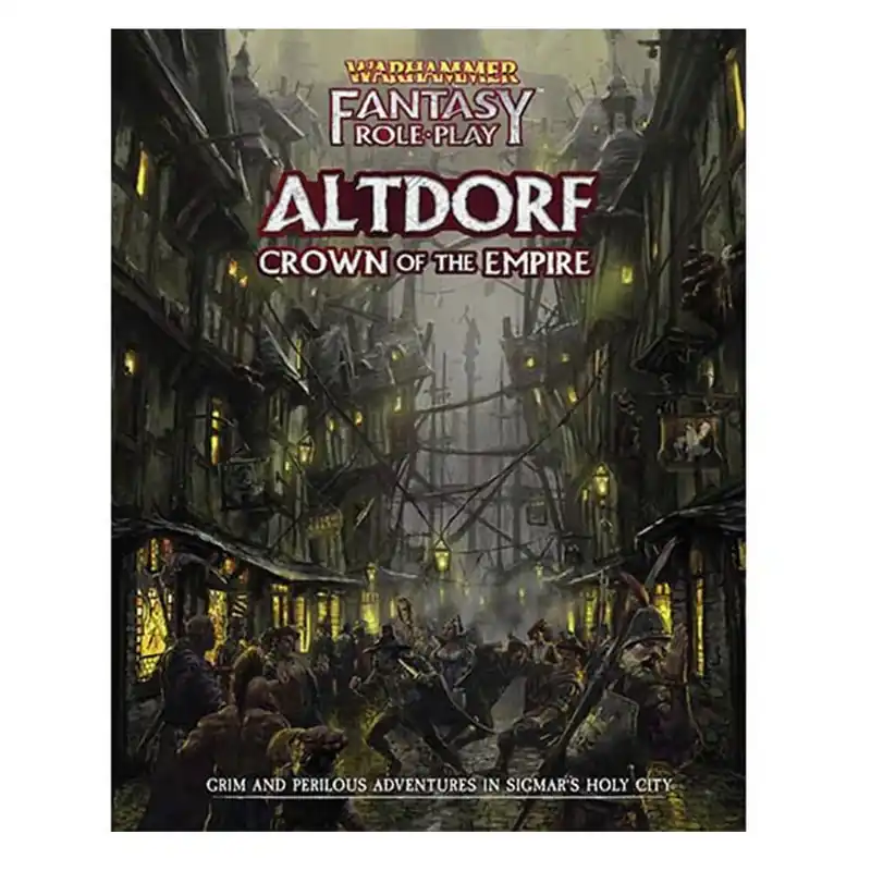 Nästan slut - Warhammer Fantasy Rollplay 4 e upplagan. Altdorf Crown of Empire