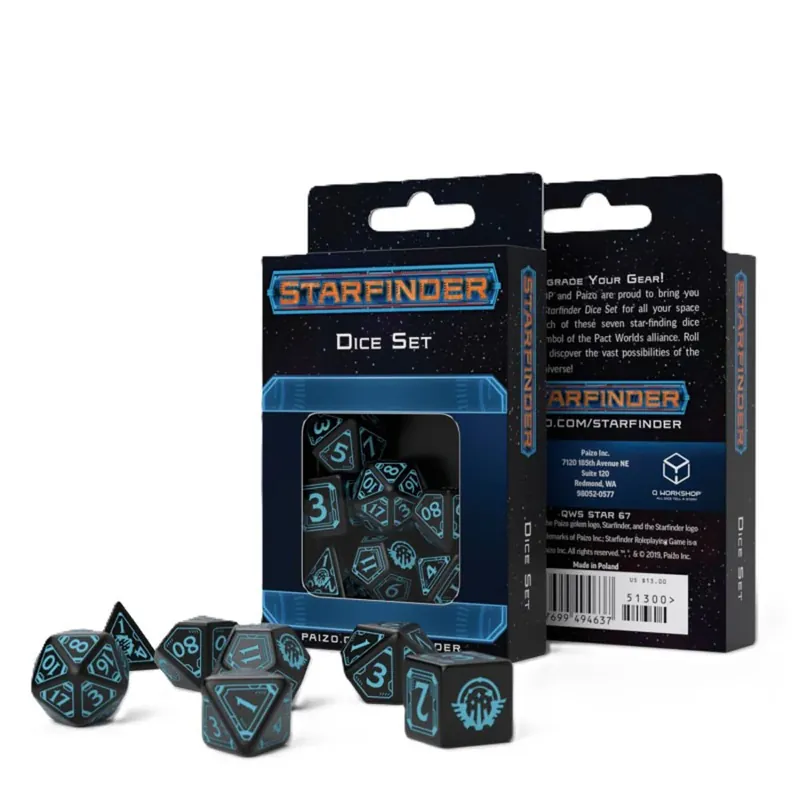 Q Workshop Starfinder Dice Set 7st | Bra pris just nu