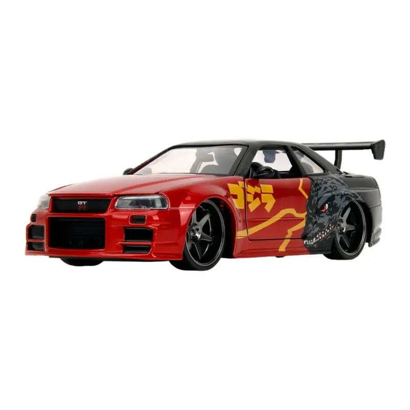 Godzilla Nissan GTR 1 24 Skala diecast fordon | Säker betalning