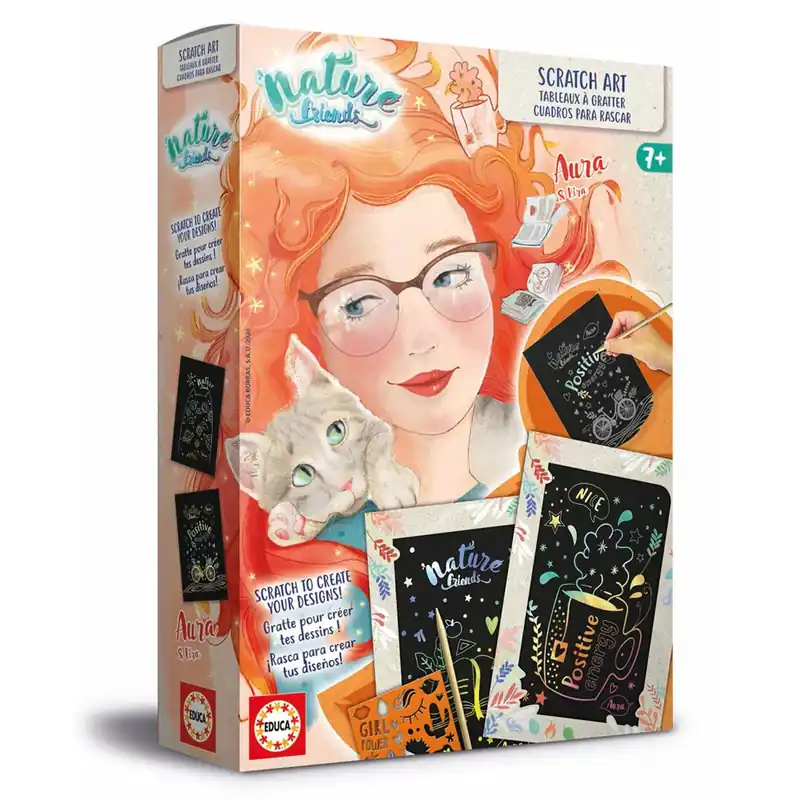 Nature Friends Scratch Art Kit | Utförsäljning