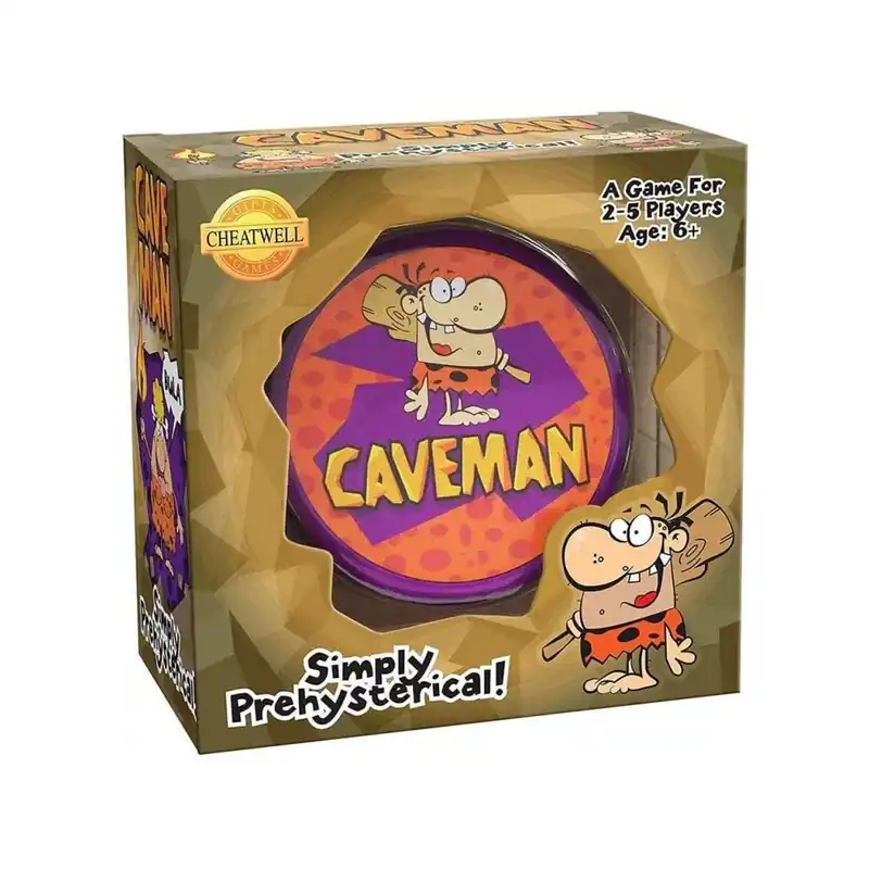 Cheatwell Games Caveman Card Game in Tin - Kampanjpris