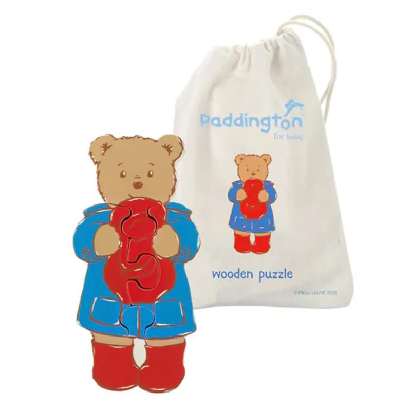 Tidsbegränsat erbjudande | Wooden Puzzle Paddington with Hat