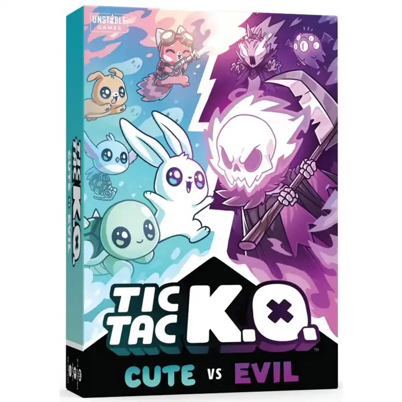 Deal | Tic Tac KO Cute vs Evil Strategy Game