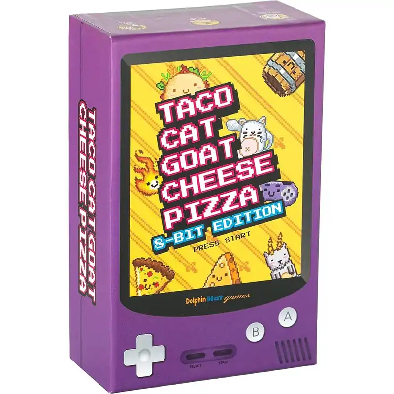 Taco Cat Goat Cheese Pizza 8-Bit Edition Party Game | Försäljningssuccé
