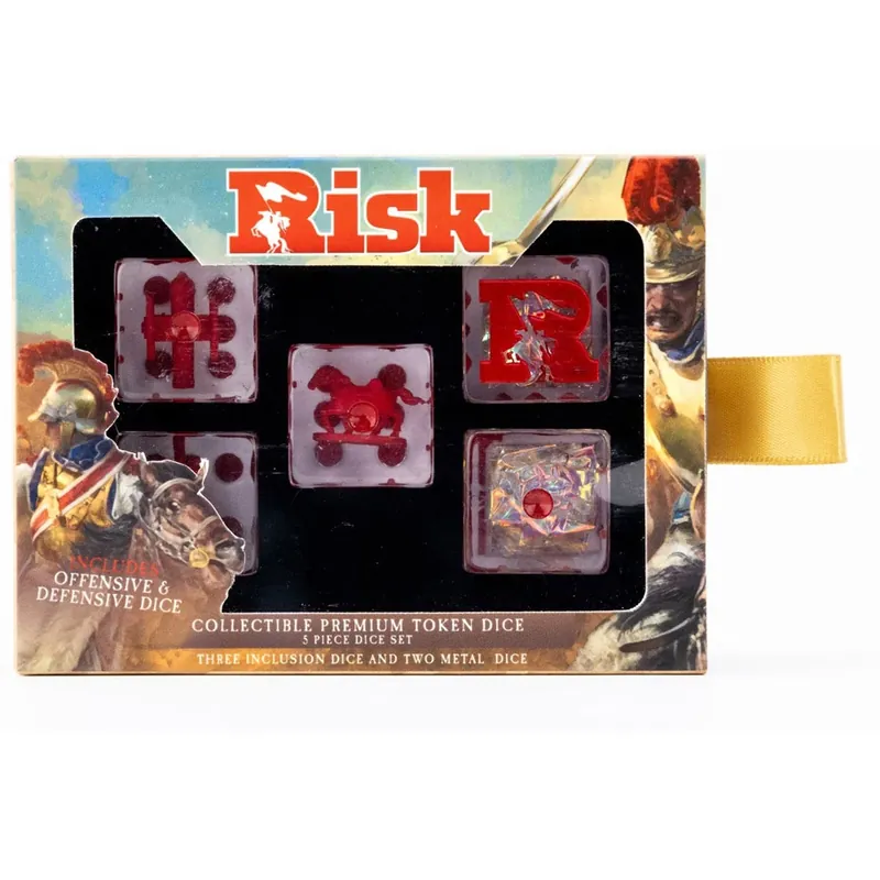MDG Risk 22mm Offense and Defense Oversized Dice Set | Under begränsad tid