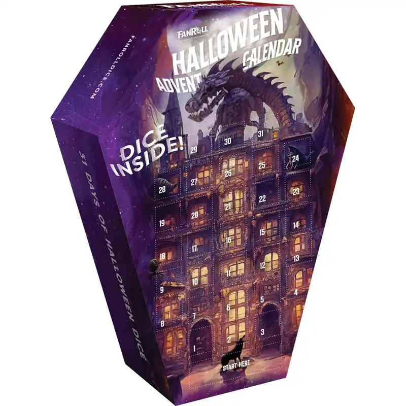 MDG Halloween Advent Dice Calendar | Snabb leverans