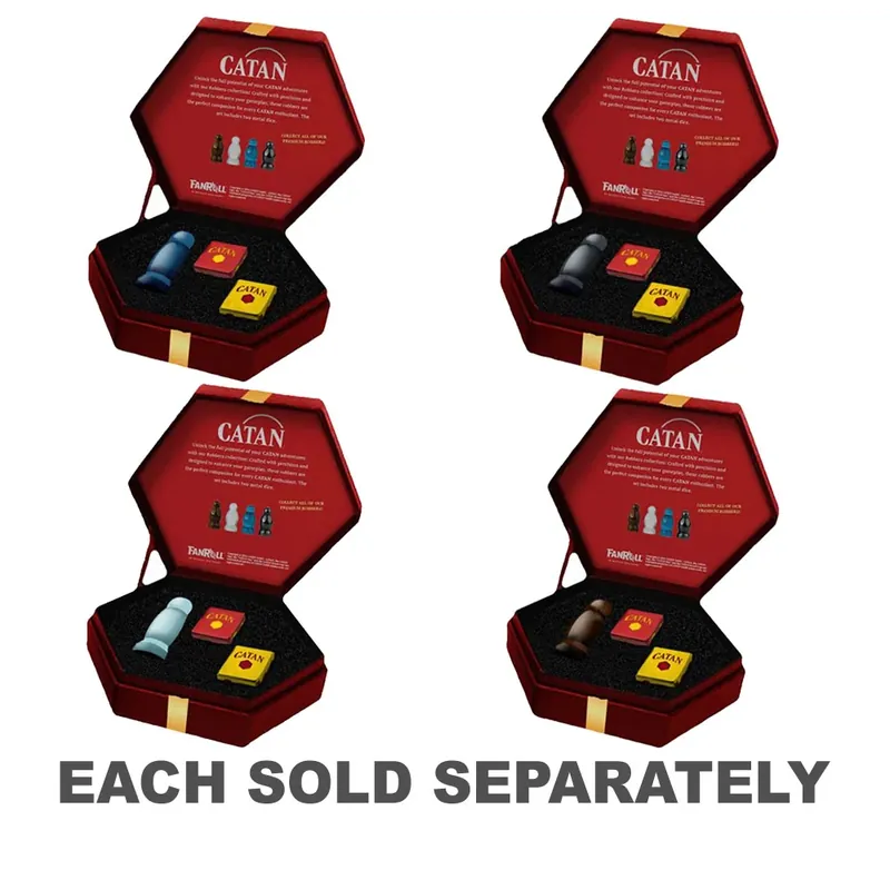 Superpris | MDG CATAN Premium Robber and Metal Dice Set