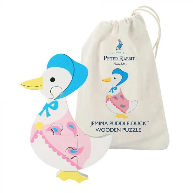 Jemima Puddle-Duck Wooden Mini Puzzle - Bästsäljare