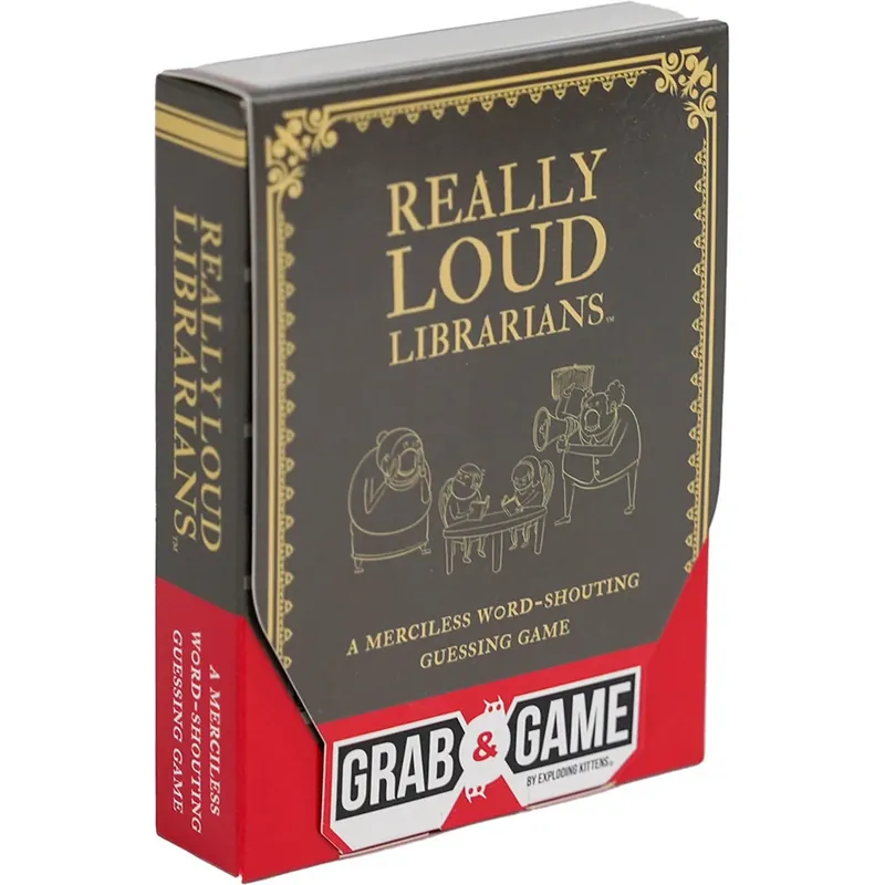 Grab & Game Really Loud Librarians Party Game | Endast denna vecka