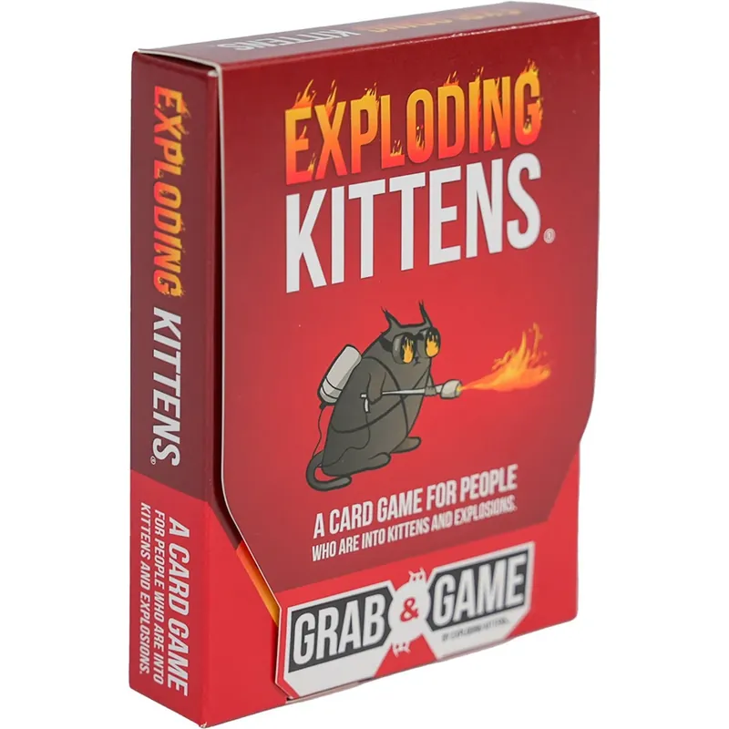 Nedsatt pris - Grab & Game Exploding Kittens Party Game