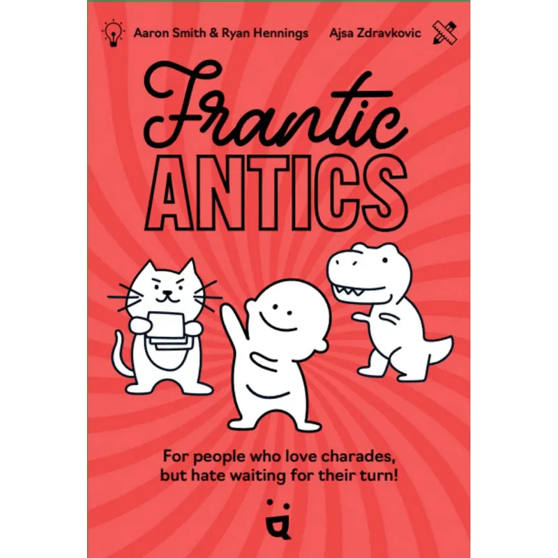 Efterfrågad | Frantic Antics Party Game