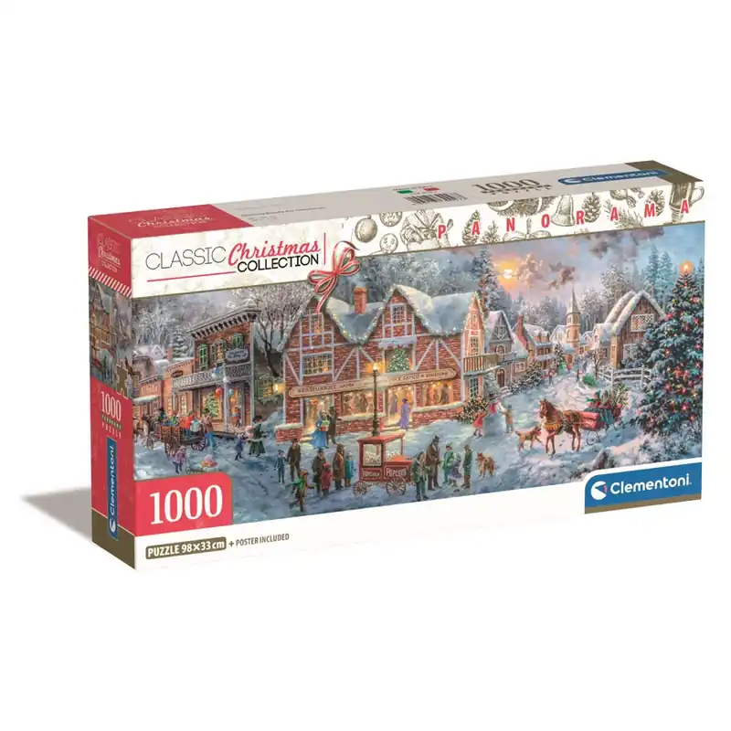 Snabb frakt | Clementoni Getting Ready for Christmas Puzzle 1000pc