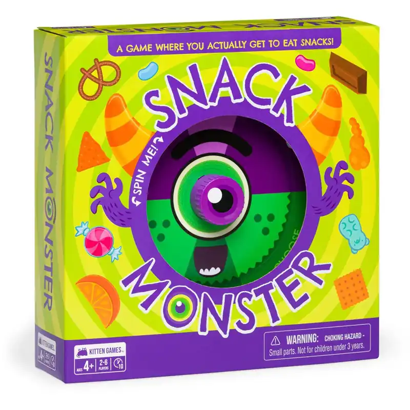 Exploding Kittens Snack Monster Family Game | Finns nu