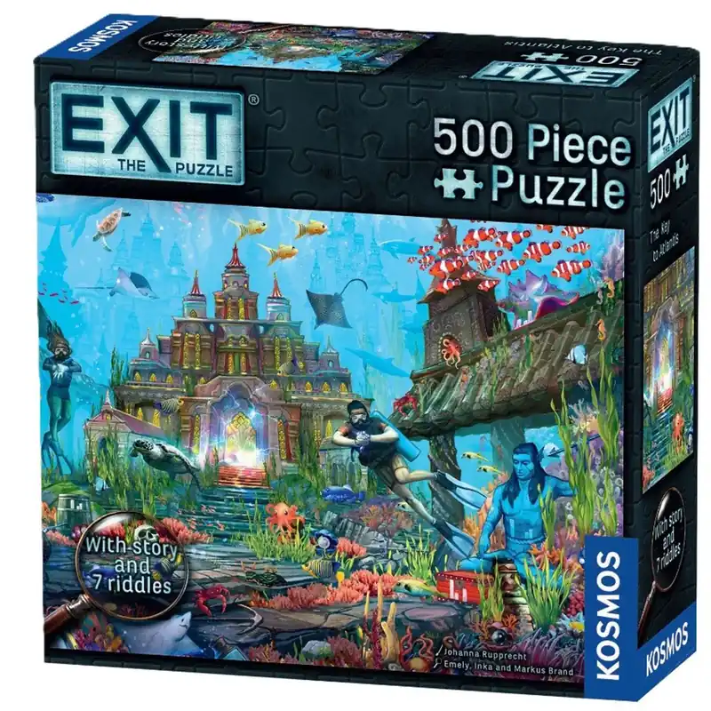 Exit the Game the Key to Atlantis Game and Puzzle | Bara denna vecka