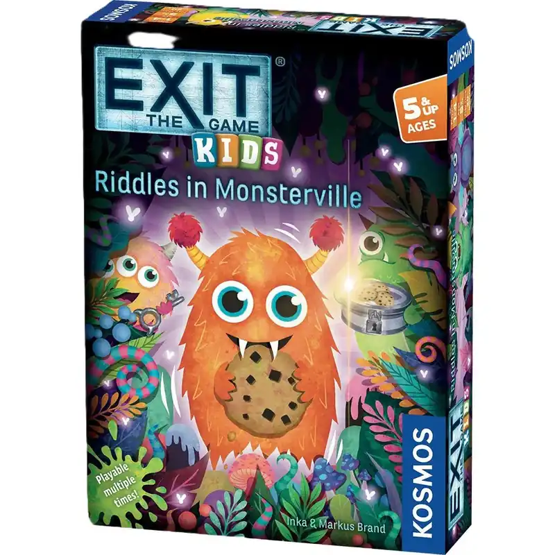 Klar att skickas - Exit the Game Kids Riddles in Monsterville Game