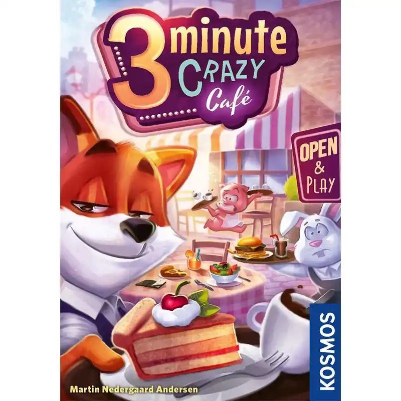 3 Minute Crazy Cafe Strategy Game - Superpris