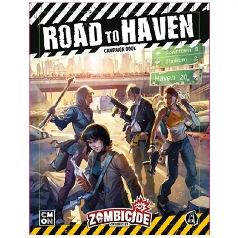 Zombicide Chronicles RPG Road to Haven - Nedsatt pris
