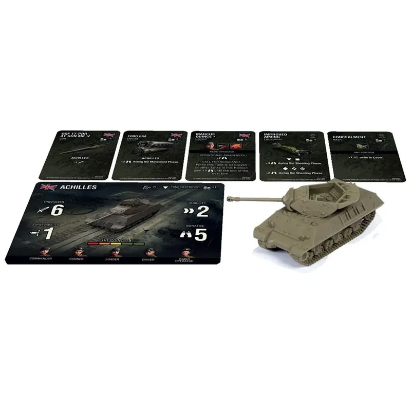 Direkt från fabriken - World of Tanks Miniatures Game Wave 11 British Achilles