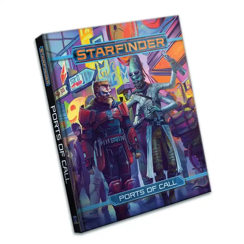 Starfinder RPG Ports of Call Book - Riktigt fynd