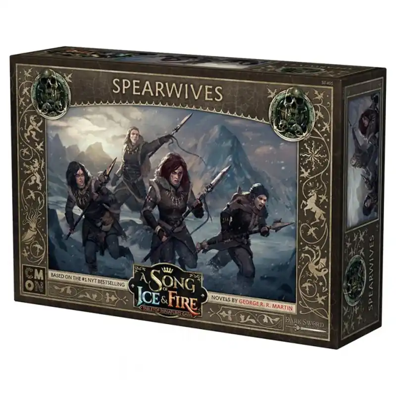 Specialpris - En Song of Ice & Fire Free Folk Spearwives Miniature