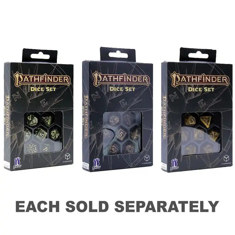 Favorit hos kunderna | Q Workshop Pathfinder Dice Set 7st