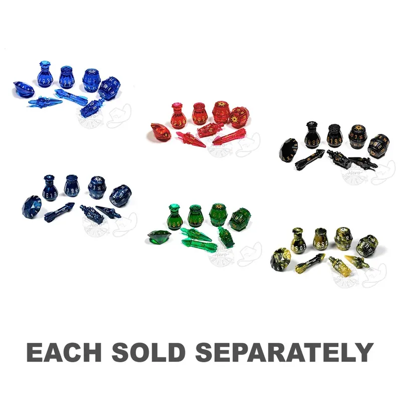 Bästsäljare - Polyhero Rogue 8 Dice Set