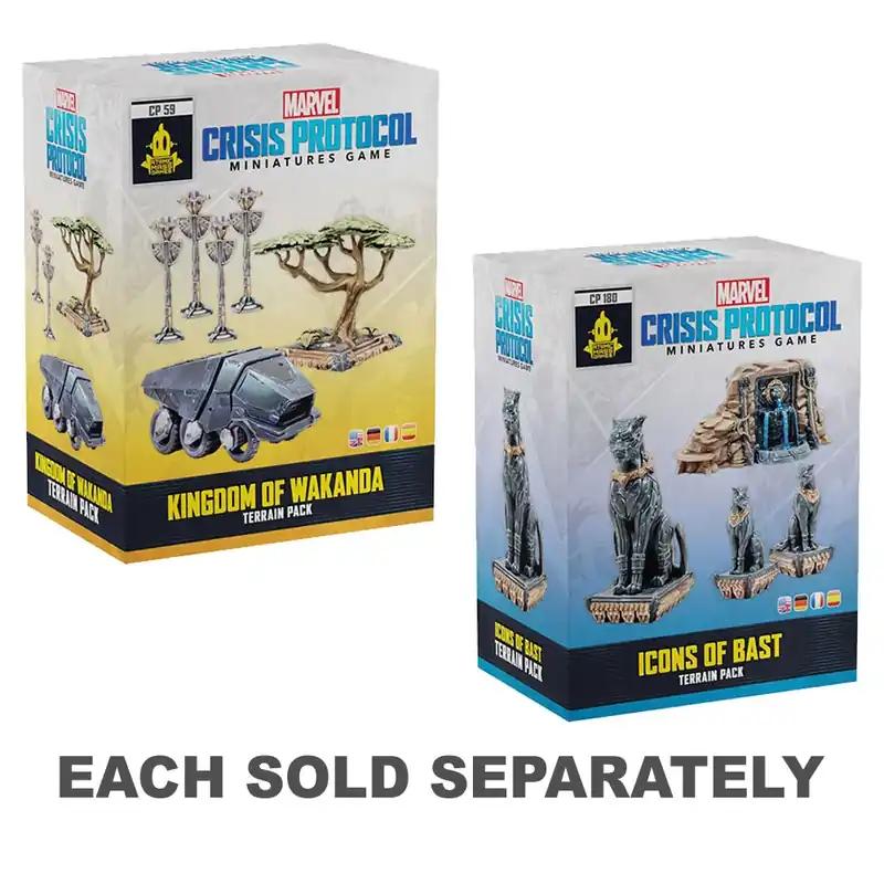 Marvel Crisis Protocol Miniature Terrain Pack | Snabb leverans