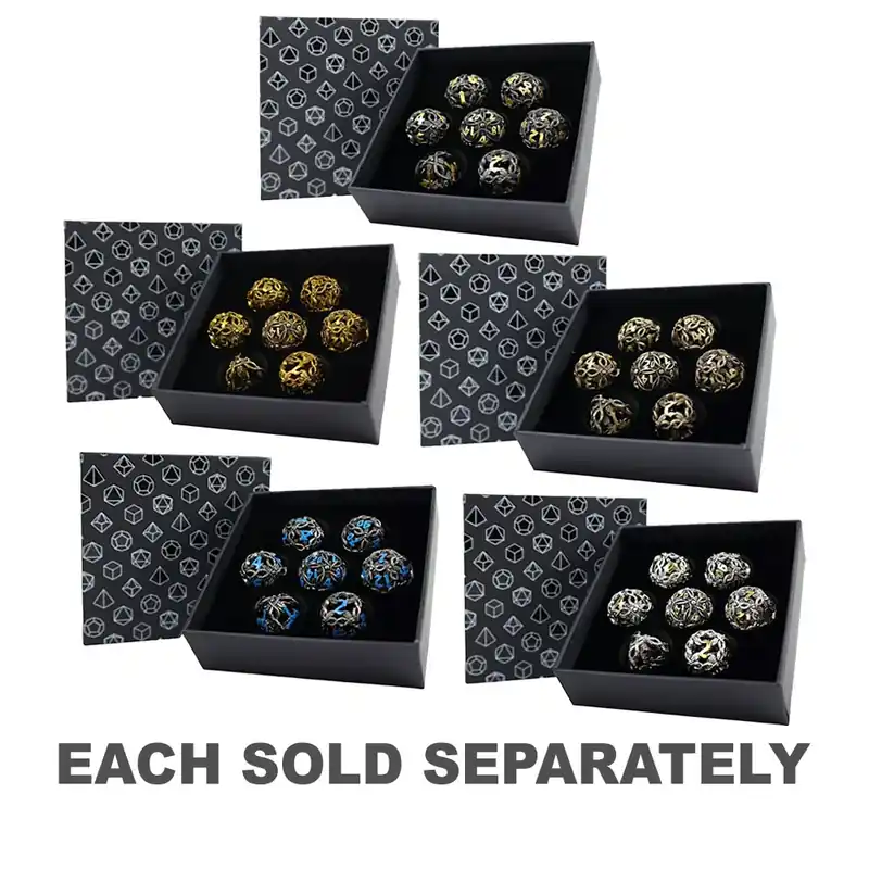 LPG Hollow Vines RPG DICE SET - Extra bra pris