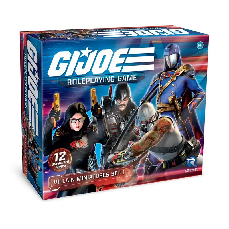 Expressfrakt - G.i. Joe RPG Villain Miniature Set 1