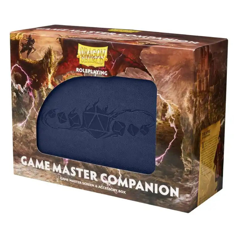 Nytt i sortimentet | Dragon Shield RPG Game Master Companion (Midnight Blue)
