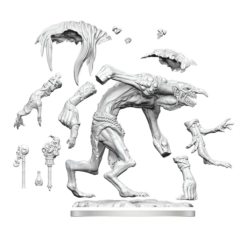 D & D Frameworks Troll Wave 2 miniatyrfigur | Nästan slut