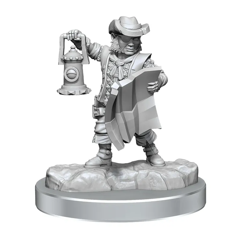 D & D Frameworks Halfling Rogue Many Miniature Figur | Erbjudandet går snart ut