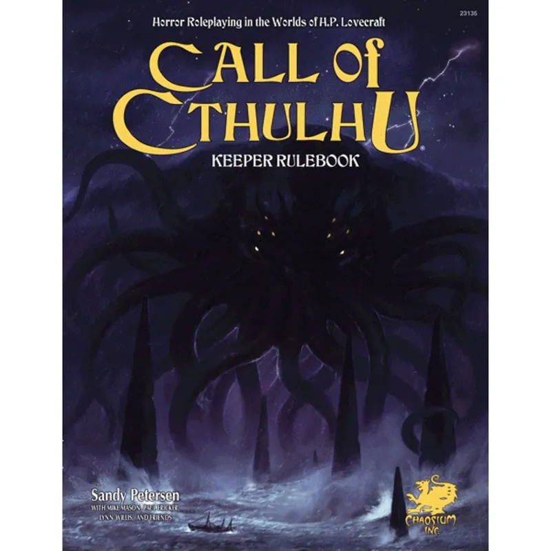 Call of Cthulhu RPG Keeper RuleBook - Få kvar i lager