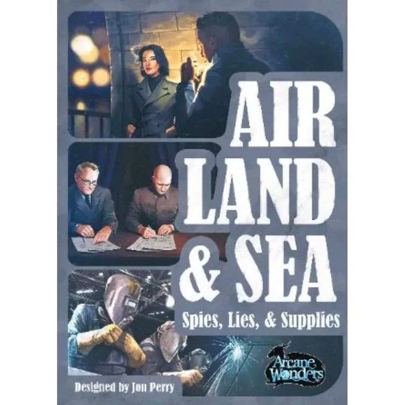 Air Land and Sea Spies Lies & Supplies Strategy Game - Lågt pris