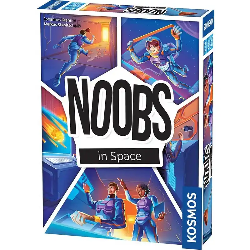 Noobs i Space Board Game - I lager