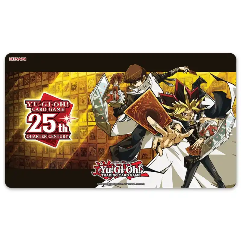 Yu-gi-oh! Yugi & Kaiba Quarter Century Game Mat | Premiumkvalitet