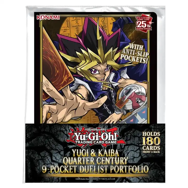 Yu-gi-oh! Yugi & Kaiba Quarter Century 9-Pocket Portfolio - Missa inte erbjudandet