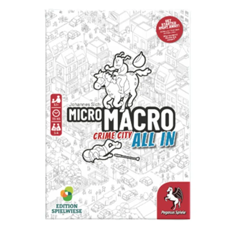 Micromacro Crime City allt i brädspel - Precis lanserat