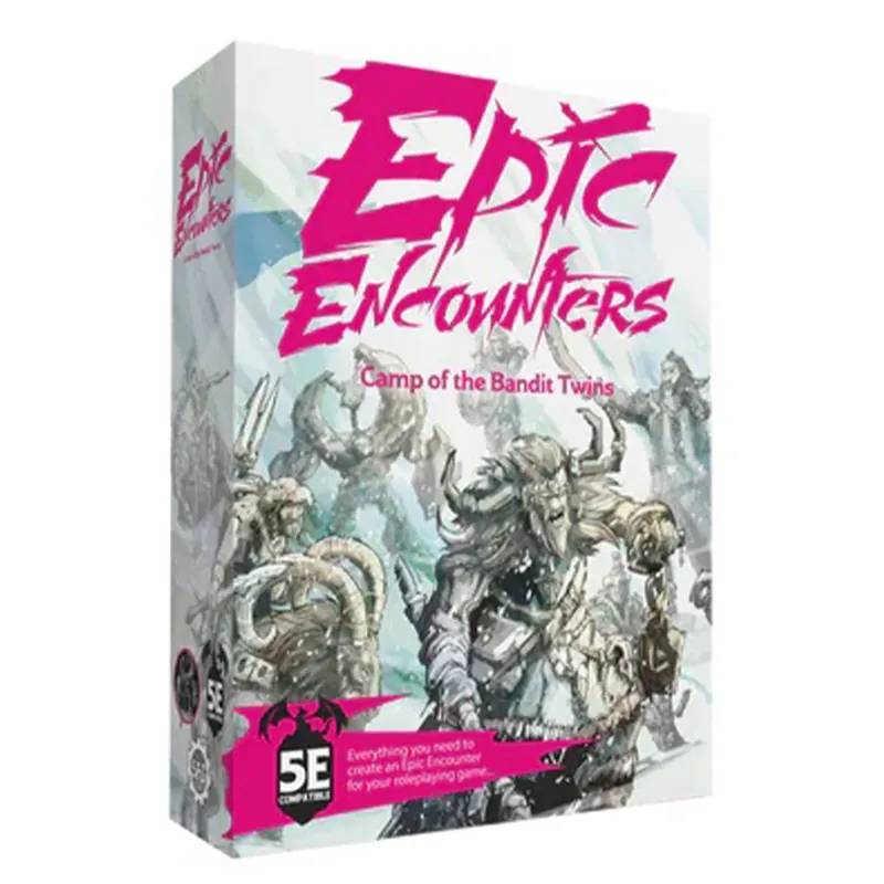 Epic Encounters Camp of the Bandit Twins RPG Miniature Set - Superpris