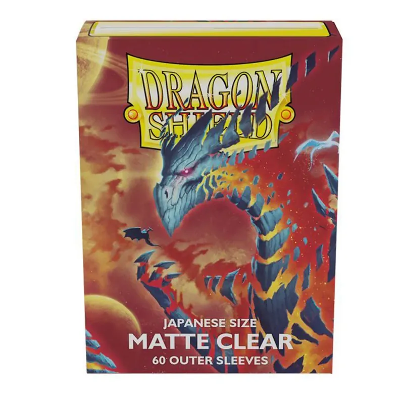Dragon Shield japansk matt klar yttre ärm 60 st | Populär