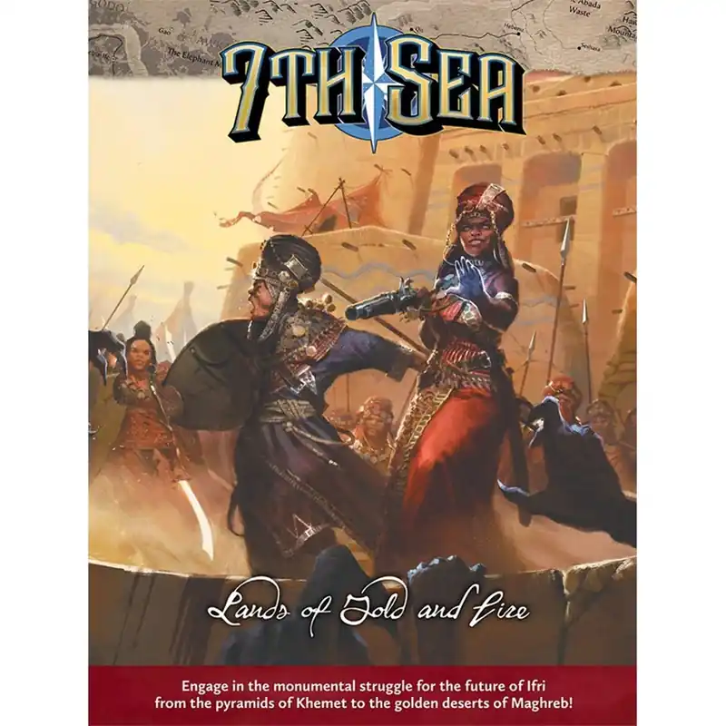 7th Sea Lands of Gold and Fire RPG - Köp idag