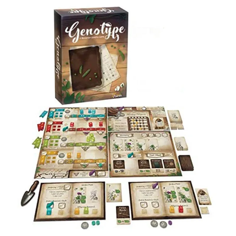 Precis lanserat - Genotyp A Mendelian Genetics Board Game