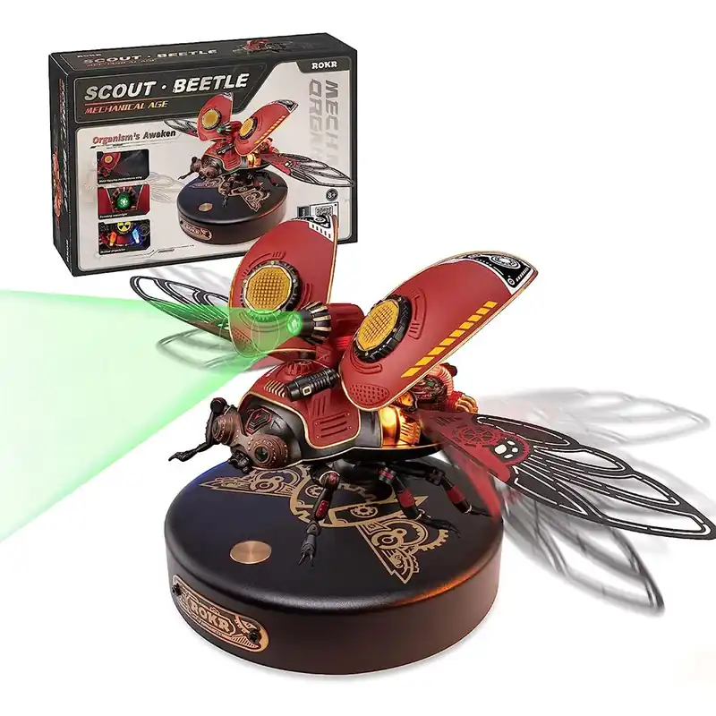 Ny lansering - Rokr Scout Beetle Metal Building Kit