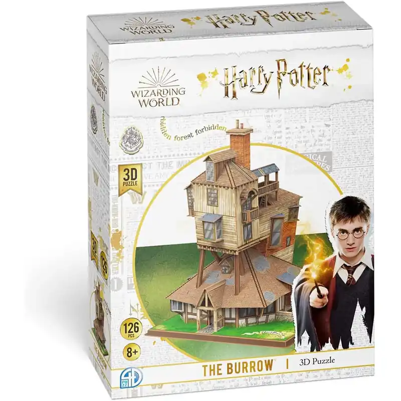 Rea - Harry Potter The Burrow 3D Puzzle Kit 126 st