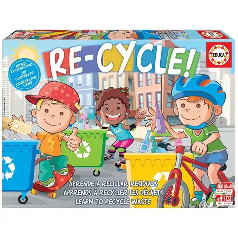 Direkt från fabriken | Educa Re-Cycle! Spel