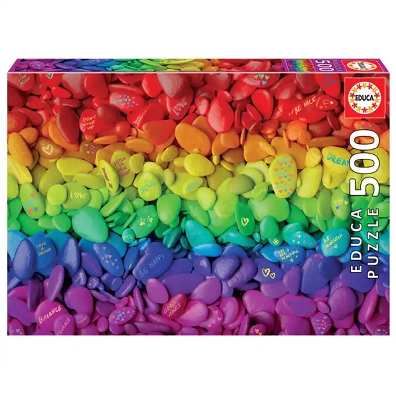 Educa Pebbles Jigsaw Puzzle 500st - Begränsat lager