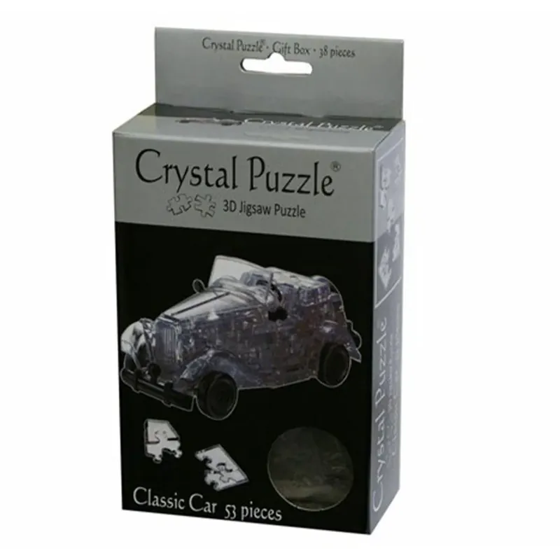 3D Crystal Puzzle Classic Car Blk - Nedsatt pris